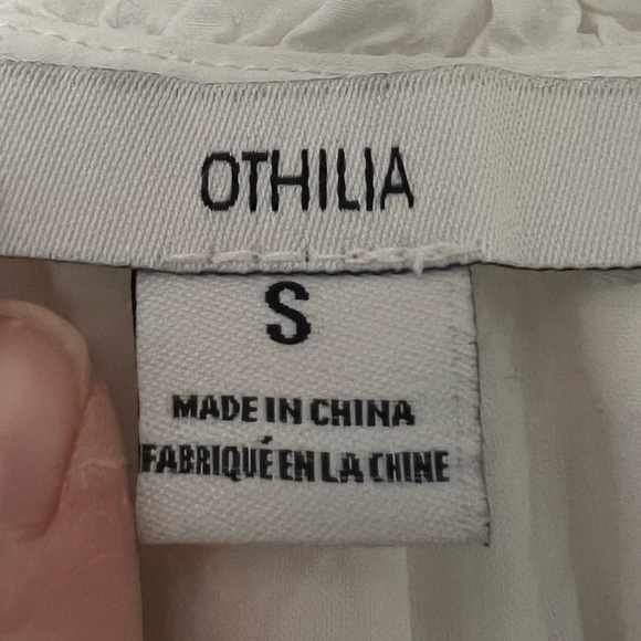 Anthropologie Othilia Gwyneth Cotton Ruffled Mini Dress - Picture 6 of 8